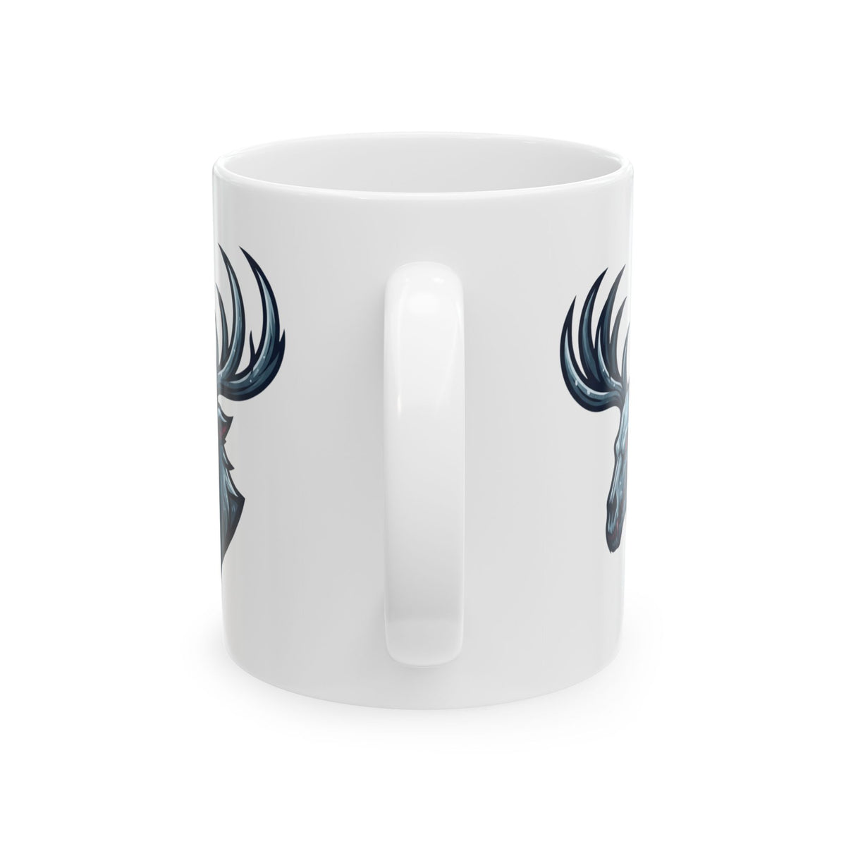 "Wendigo (Algonquian Folklore)" White Ceramic Mug — Graphic