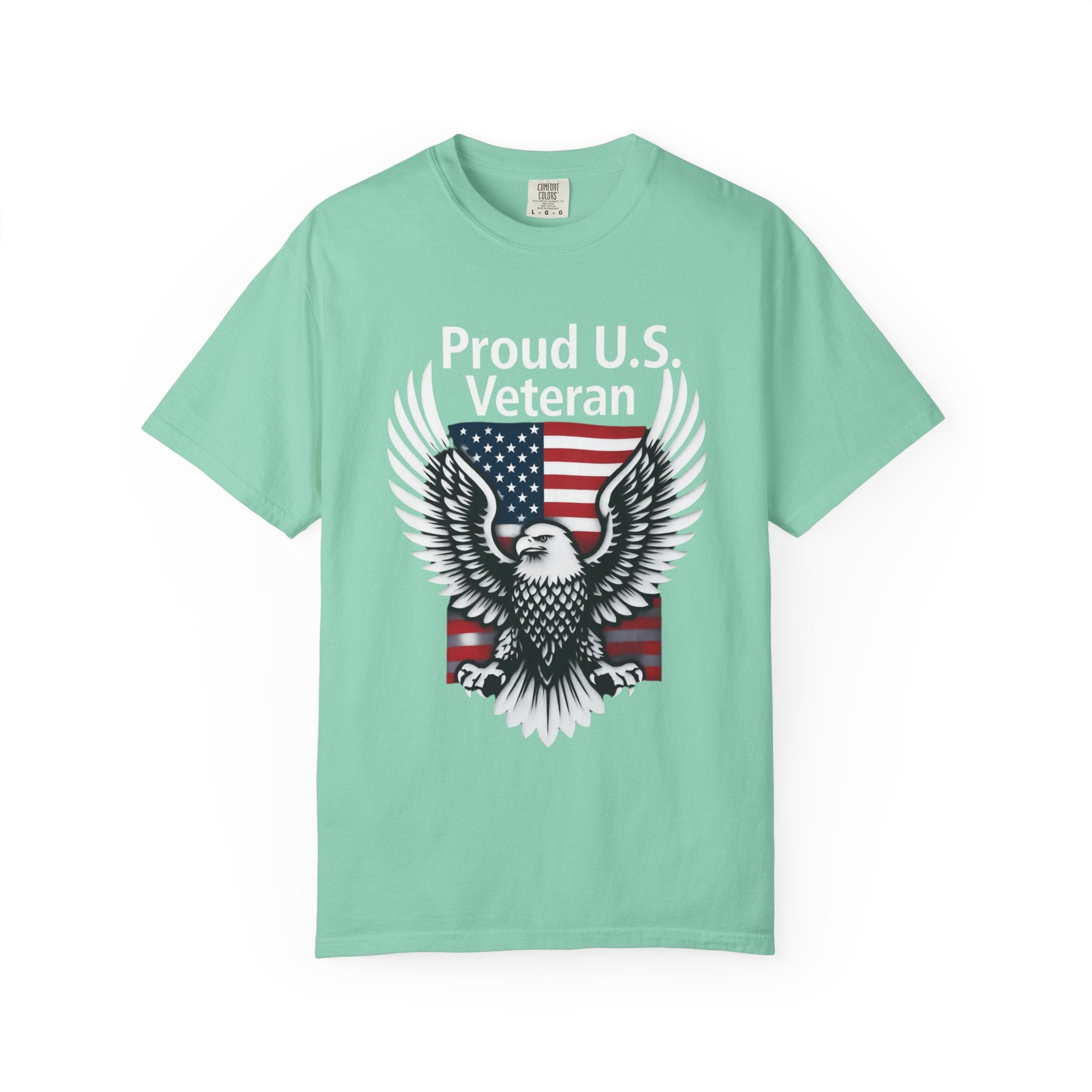 "Proud Veteran" Unisex Garment-Dyed T-shirt