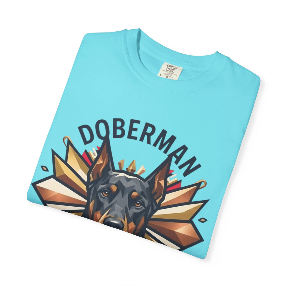 "Doberman Defender" Unisex Garment-Dyed Tee