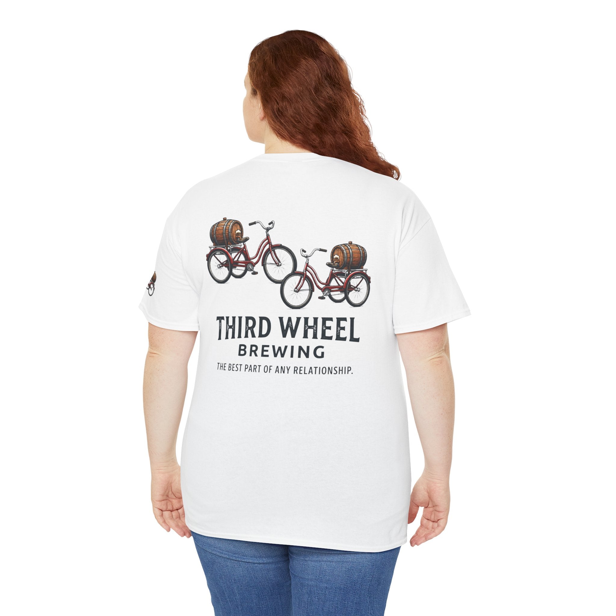 "Third Wheel Brewing" Premium Graphic Tee
