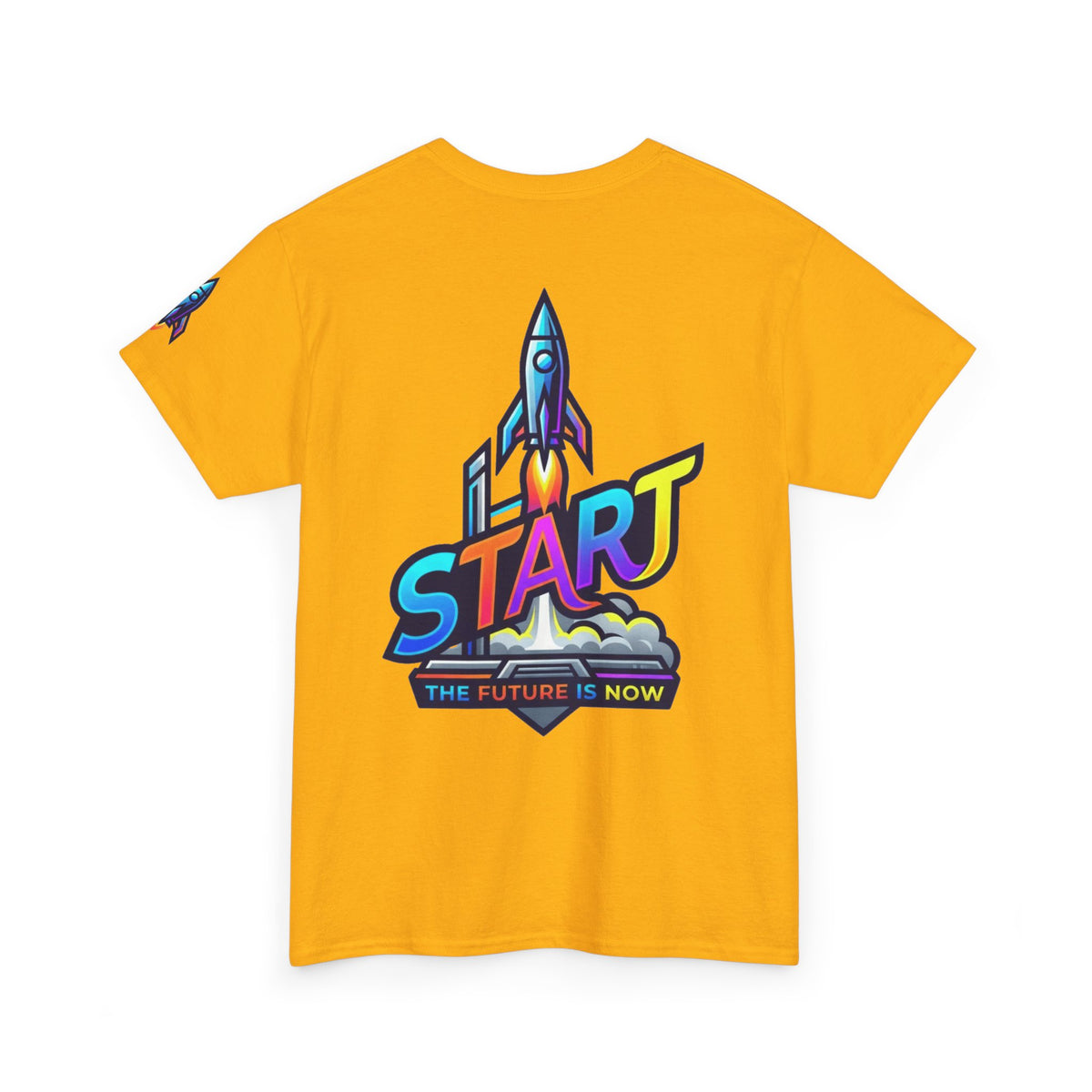 "Start The Future Is Now" Premium Graphic Tee