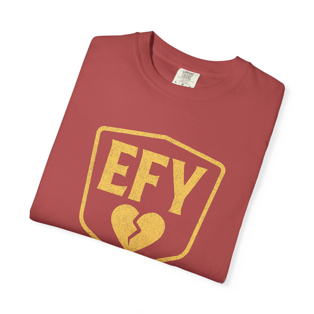 "Eventually Found Yourself" Unisex Garment-Dyed T-shirt