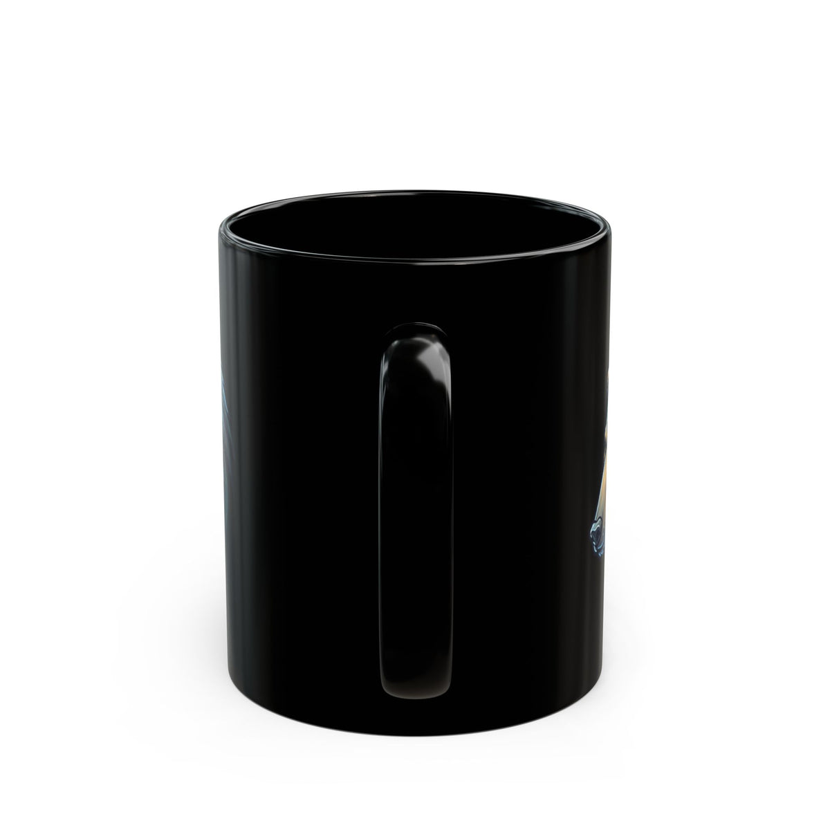 "Alioat (Siberian Folklore)" Black Ceramic Mug — Graphic