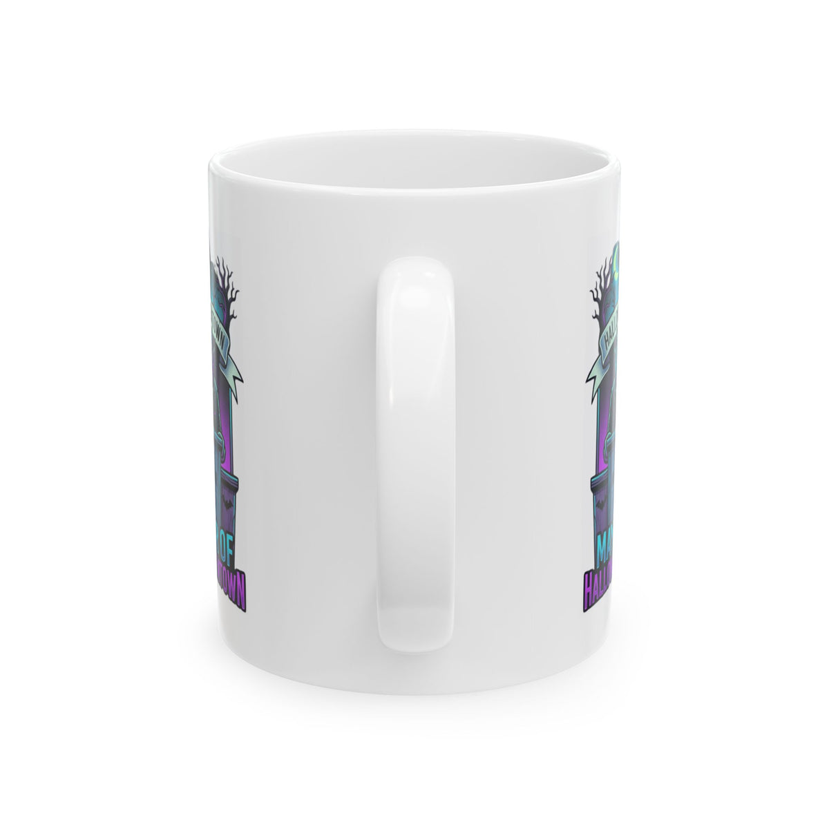 "Mayor Of Halloweentown" White Ceramic Mug