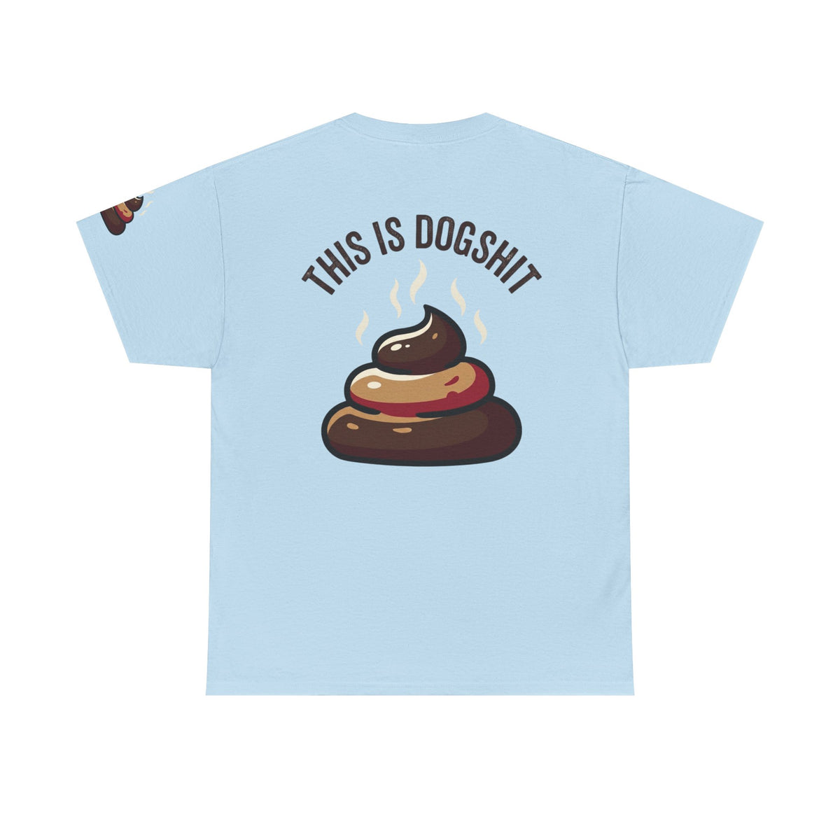 Color: Light Blue | This is Dogshit Premium Graphic Tee