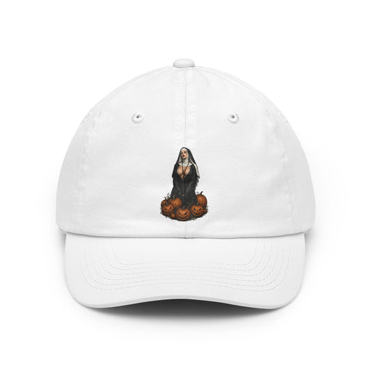 Color: White | Halloween Nun Dad Hat