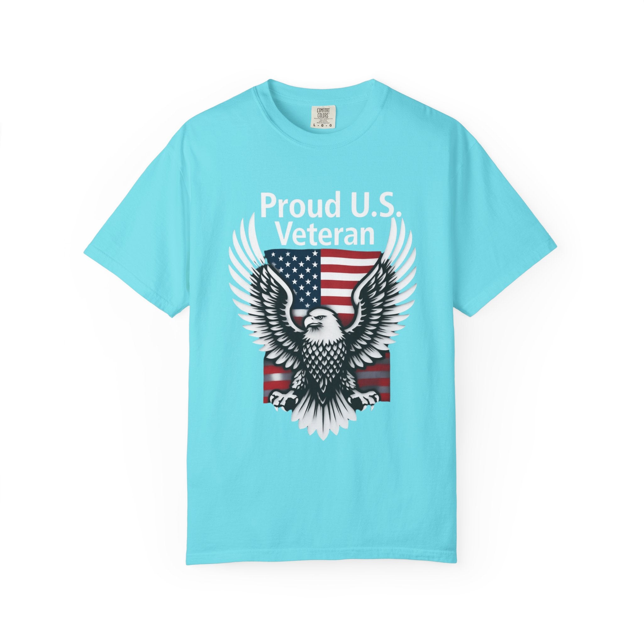 "Proud Veteran" Unisex Garment-Dyed T-shirt