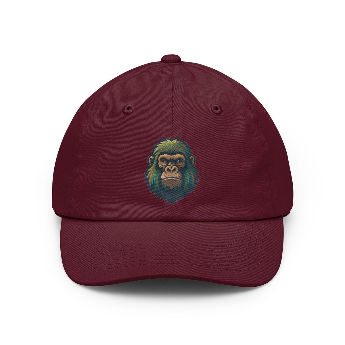 Color: Maroon | The Bukit Timah Monkey Man (Singapore) Dad Hat