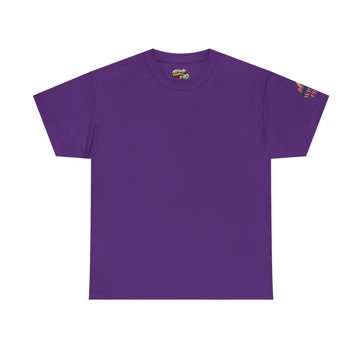 Color: Purple | Wild & Free Premium Graphic Tee