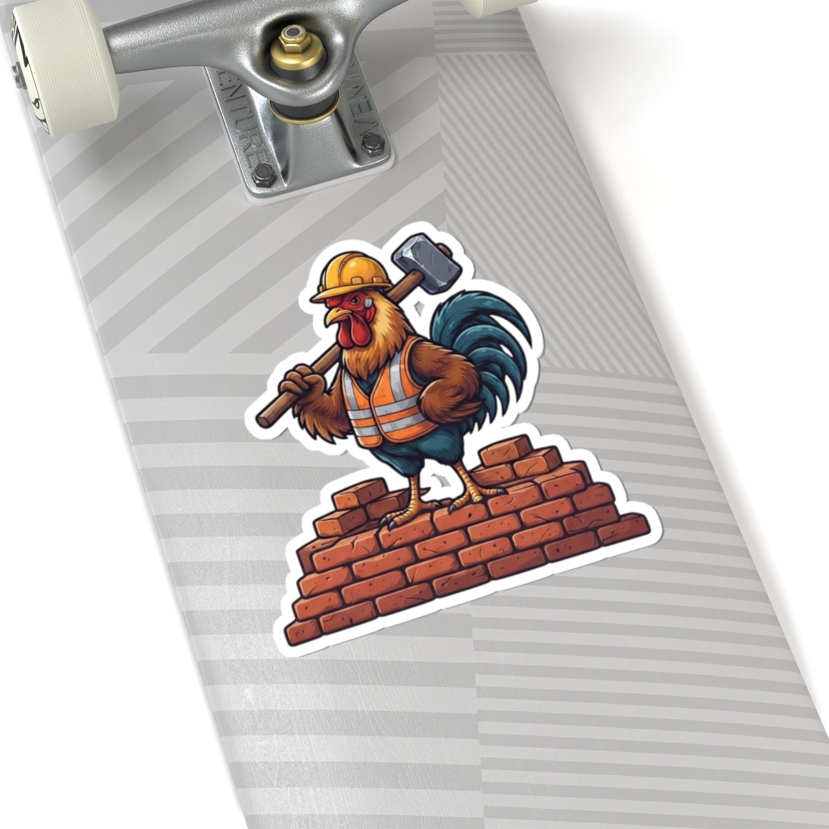 "Biggest Erection in Town" Sticker