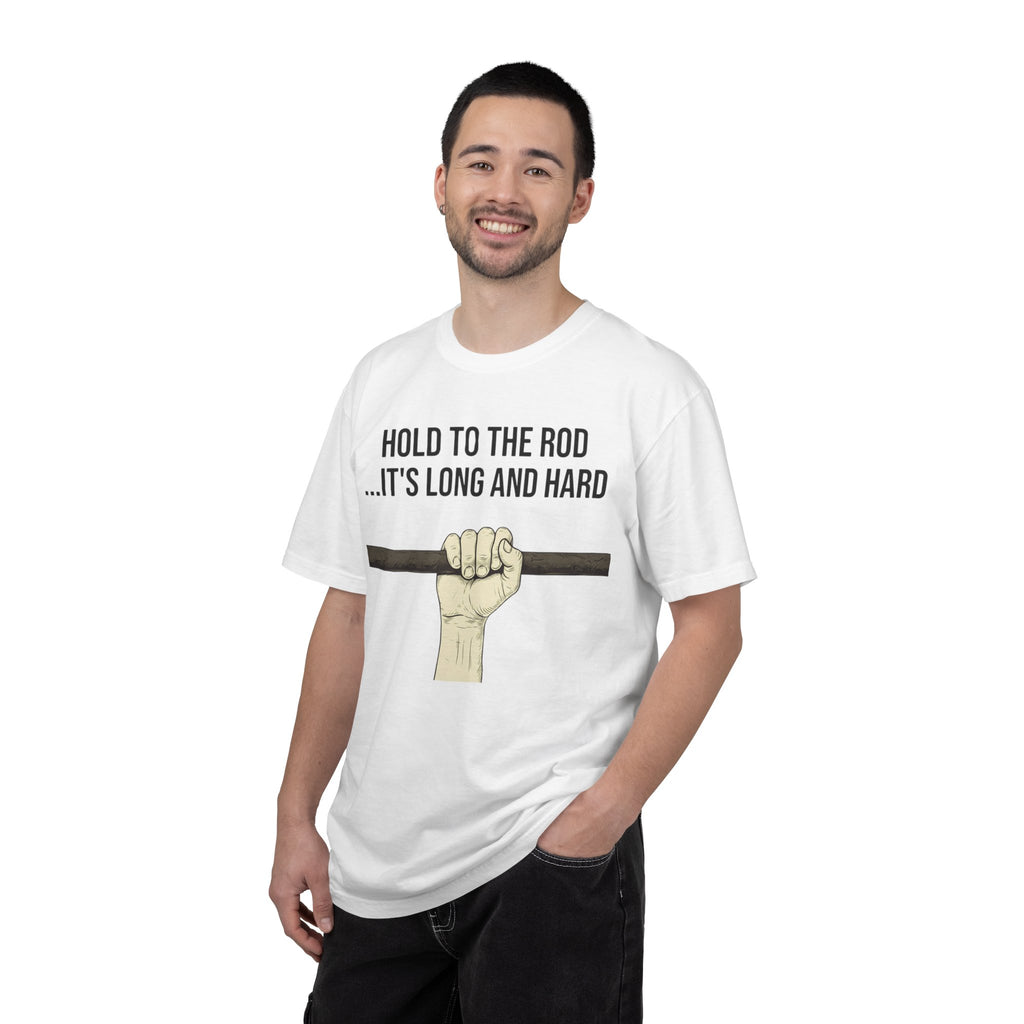 "Hold to the Rod" Unisex Garment-Dyed Tee