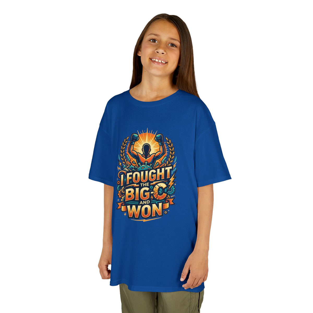 "I Fought The Big C and Won" Kids Tee