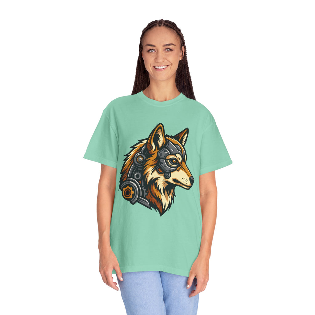"Cyber Dog" Unisex Garment-Dyed Tee