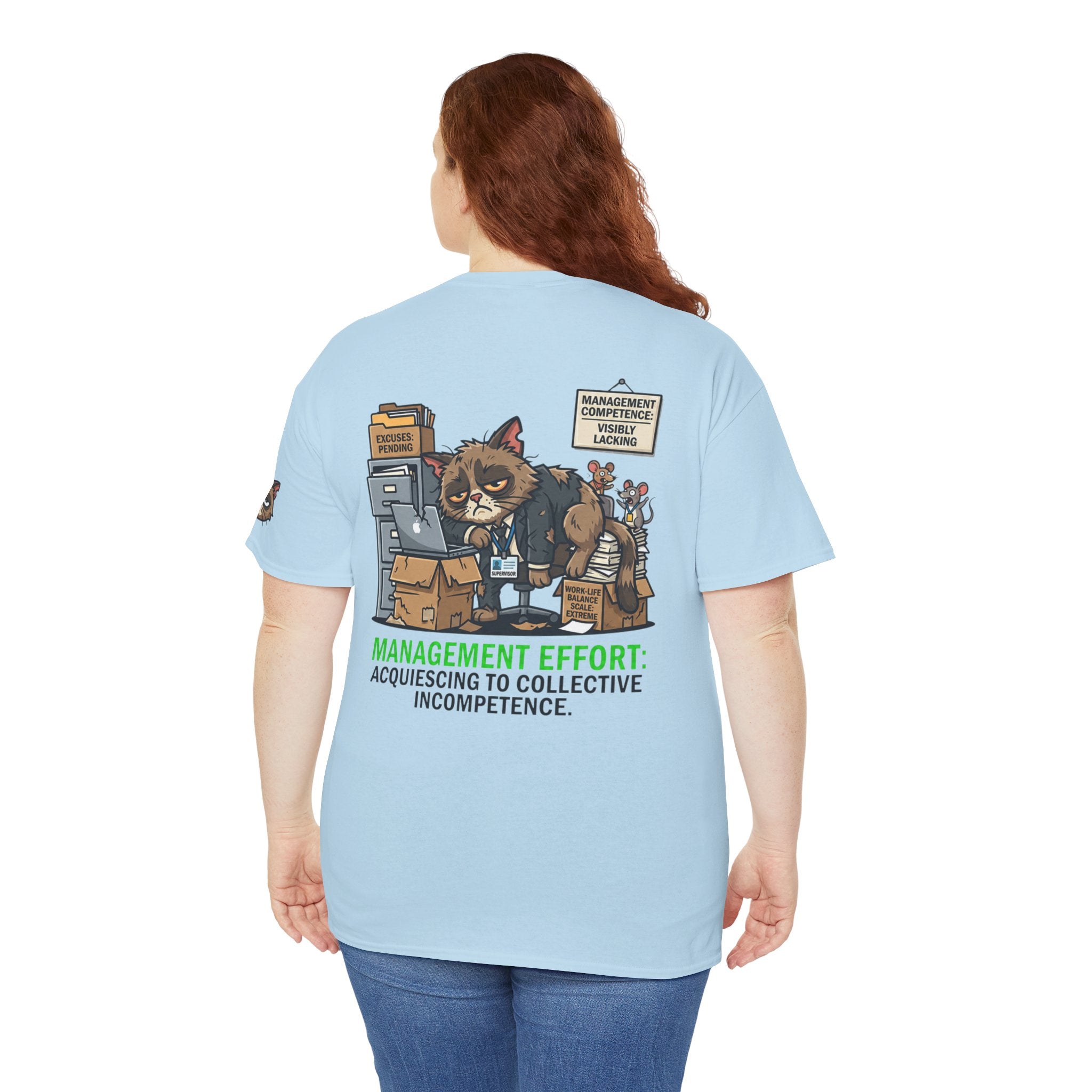 "Acquiescing to Collective Incompetence" Premium Graphic Tee