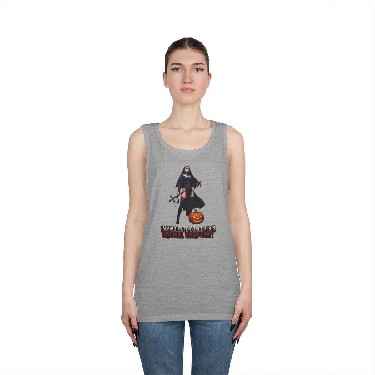 Color: Sport Grey | Original Hard Limit Tank Top