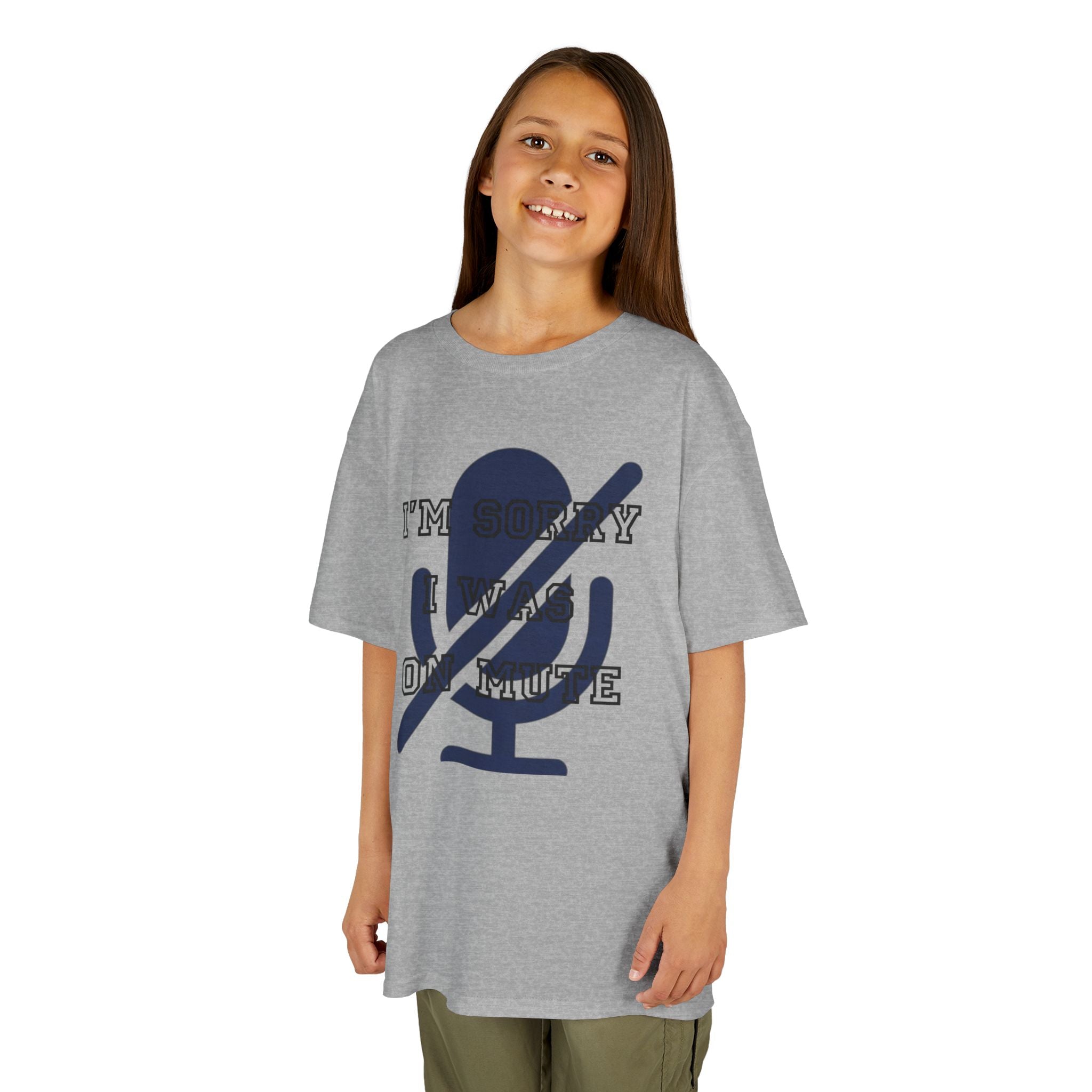 "I'm Sorry I Was On Mute" Kids Tee