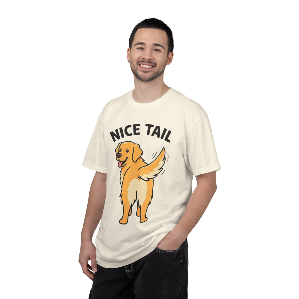 "Nice Tail" Unisex Garment-Dyed Tee