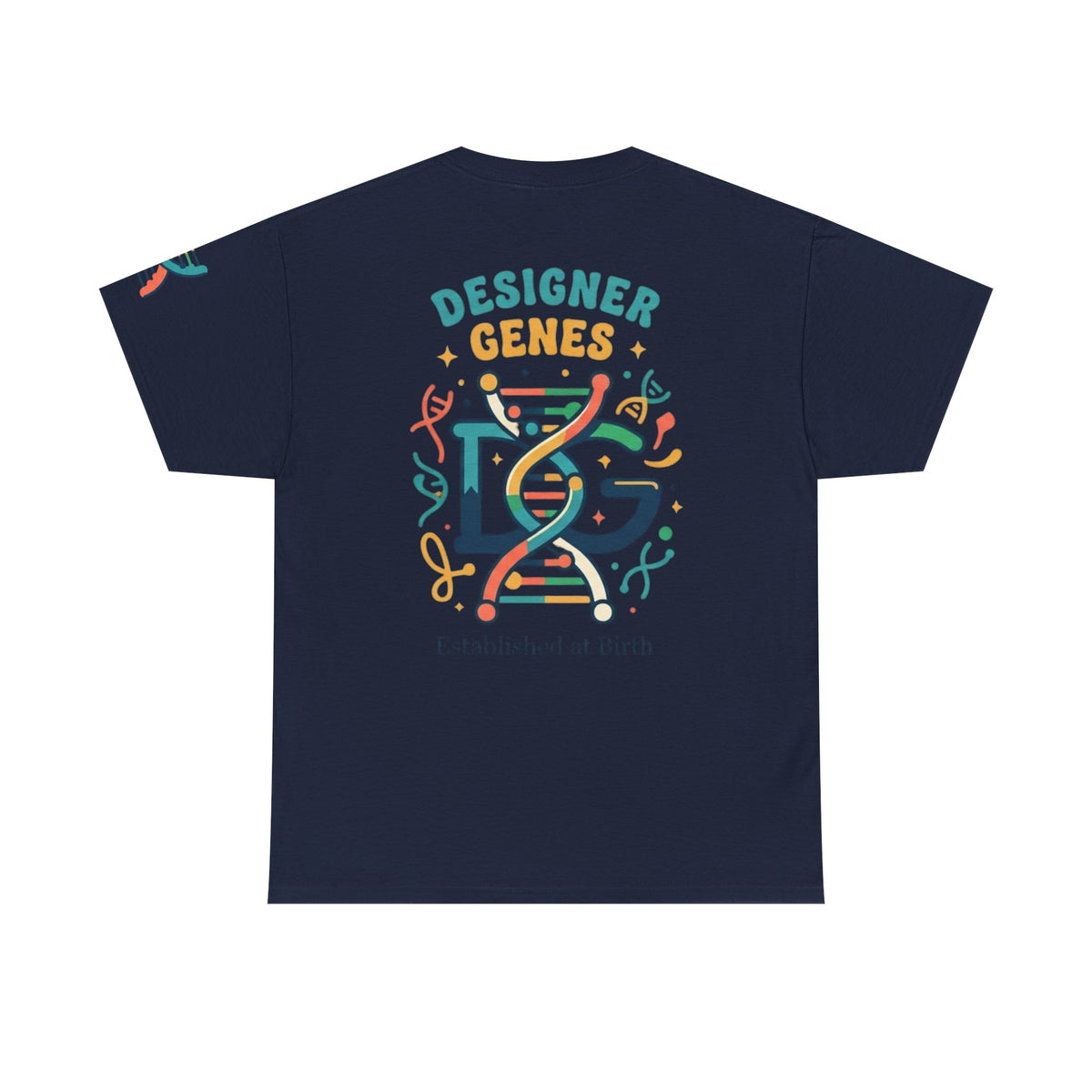 Color: Navy | Designer Genes Premium Graphic Tee