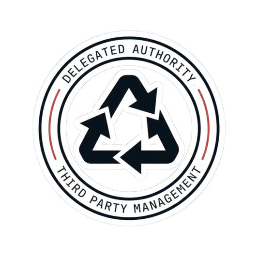 "Managed Entirely By Third Parties" Sticker