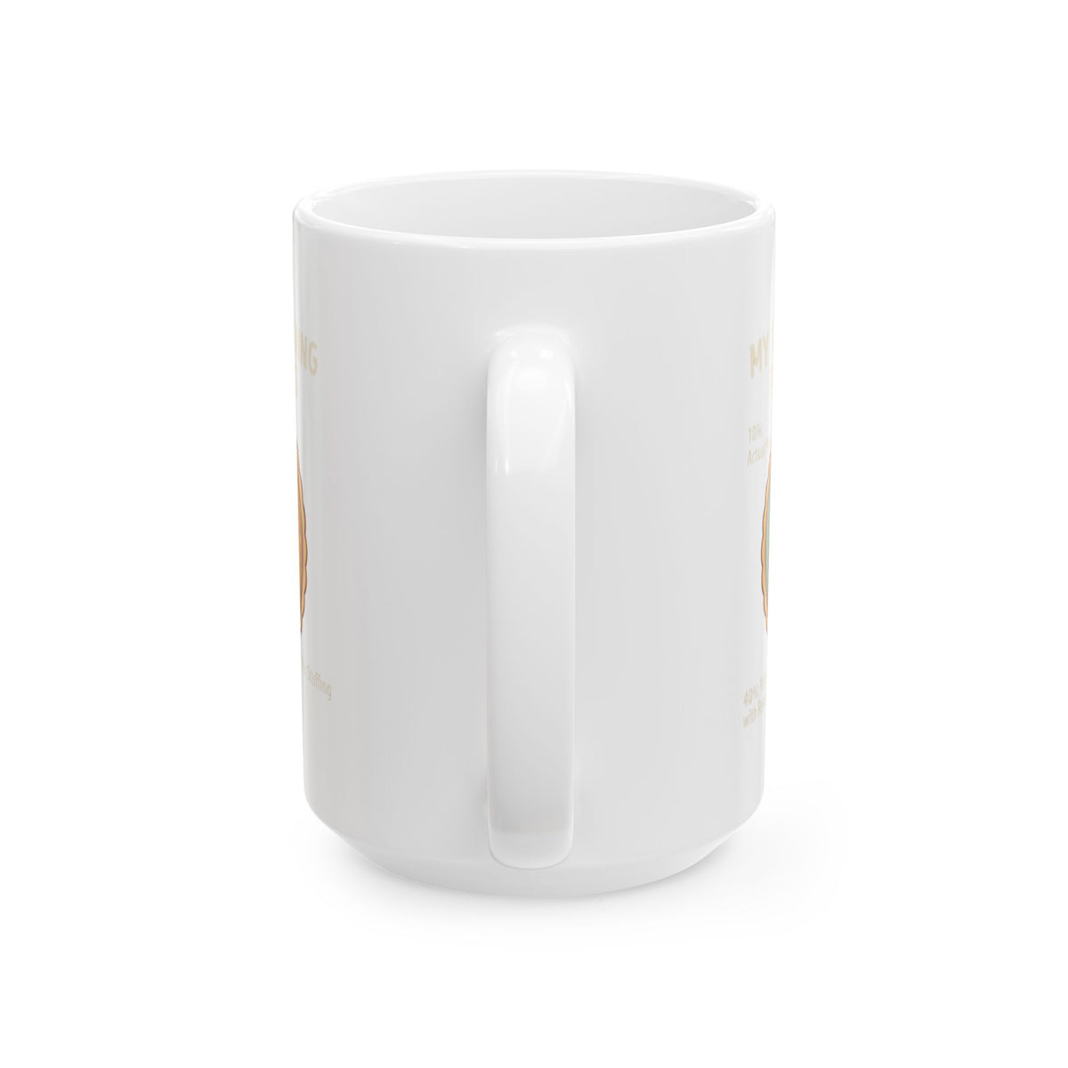 "My Thanksgiving Priorites" White Ceramic Mug