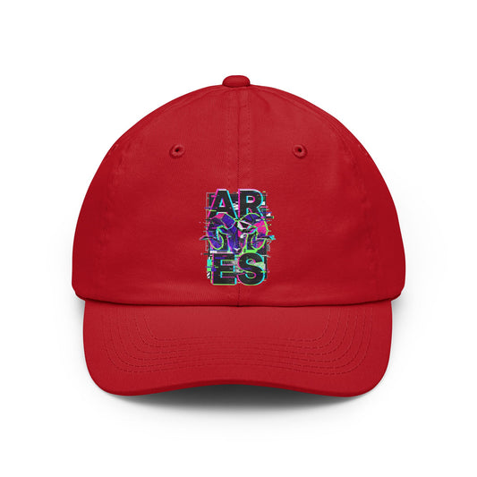 Color: Red | Aries Dad Hat