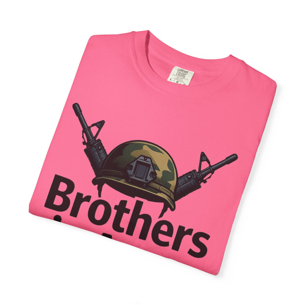 "Brothers in Arms" Unisex Garment-Dyed T-shirt