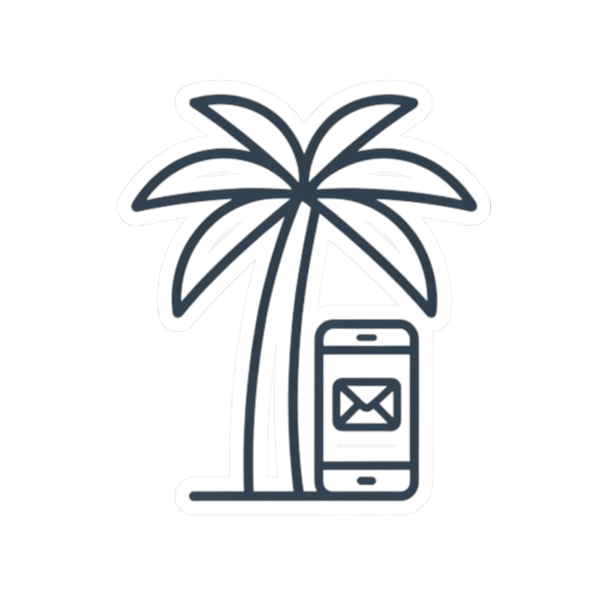 "Out of Office" Sticker