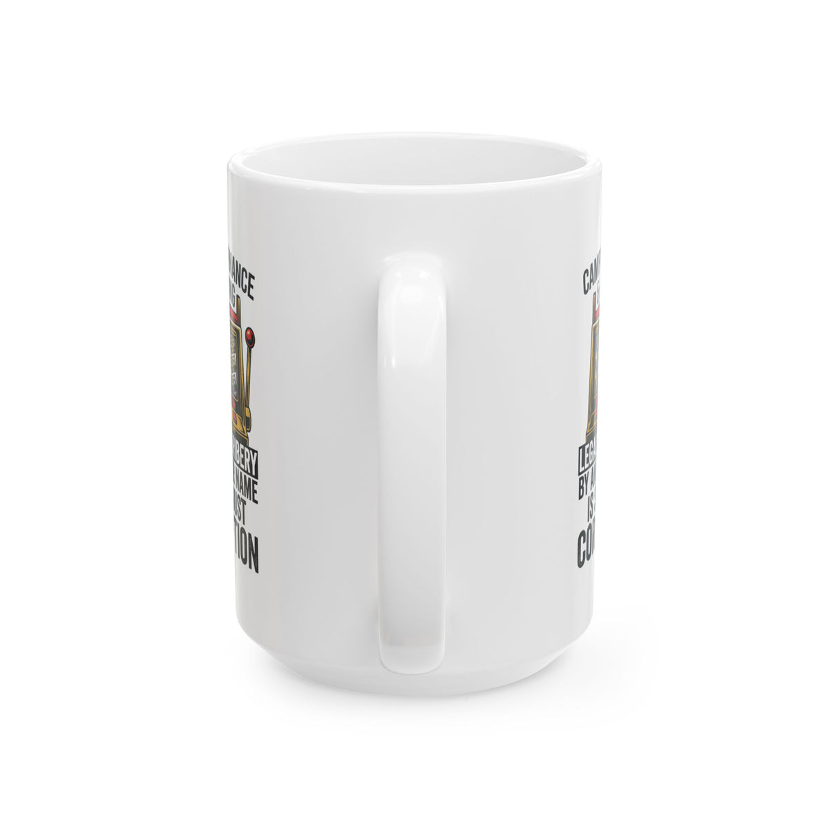 "Protest Series - Get Money Out Of Politics" White Ceramic Mug