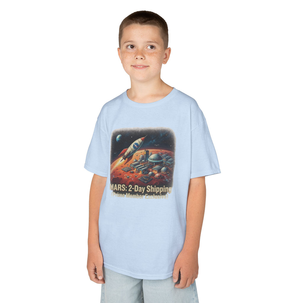 "Mars 2 Day Shipping" Kids Tee