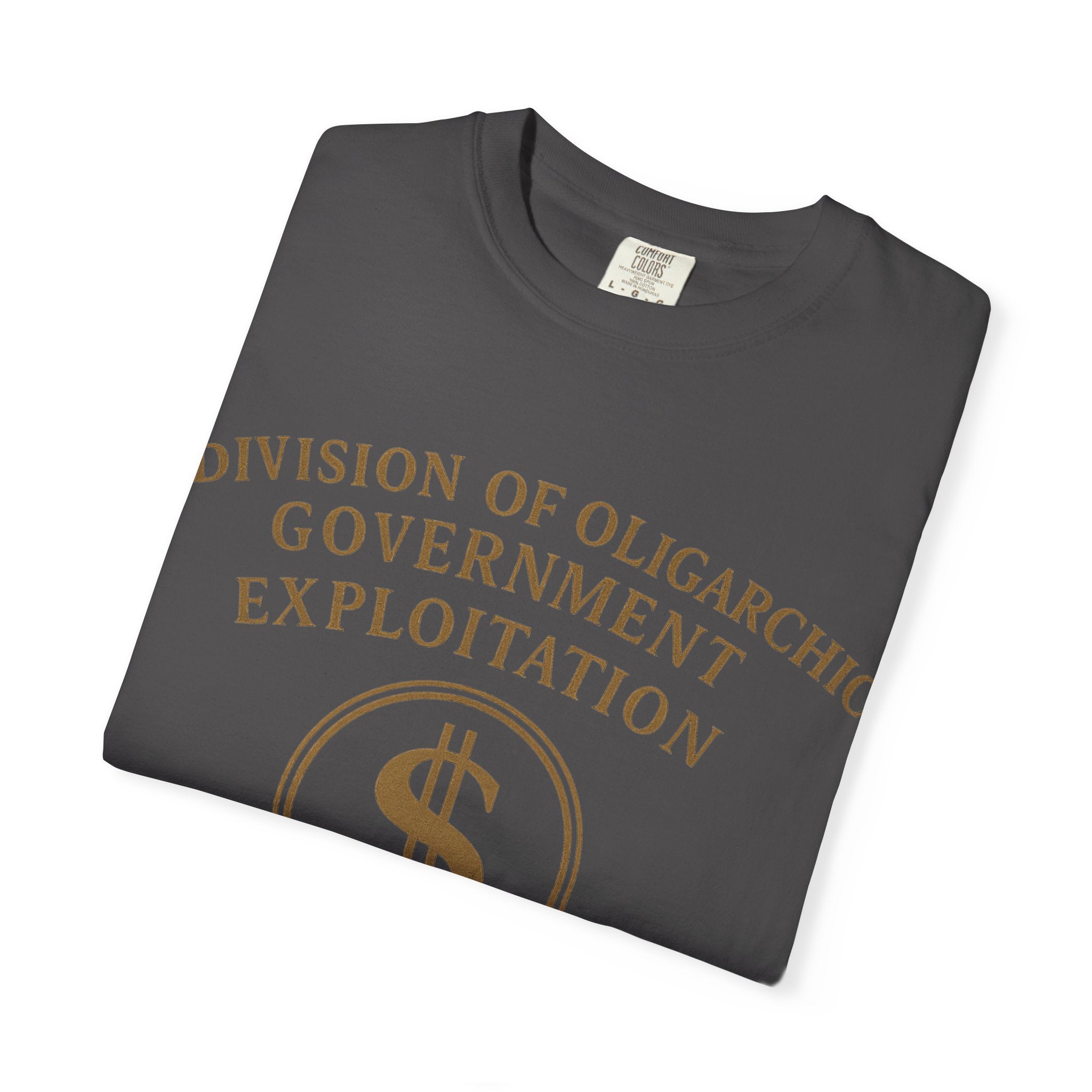 "DOGE—By the Elite, For the Elite" Unisex Garment-Dyed T-shirt
