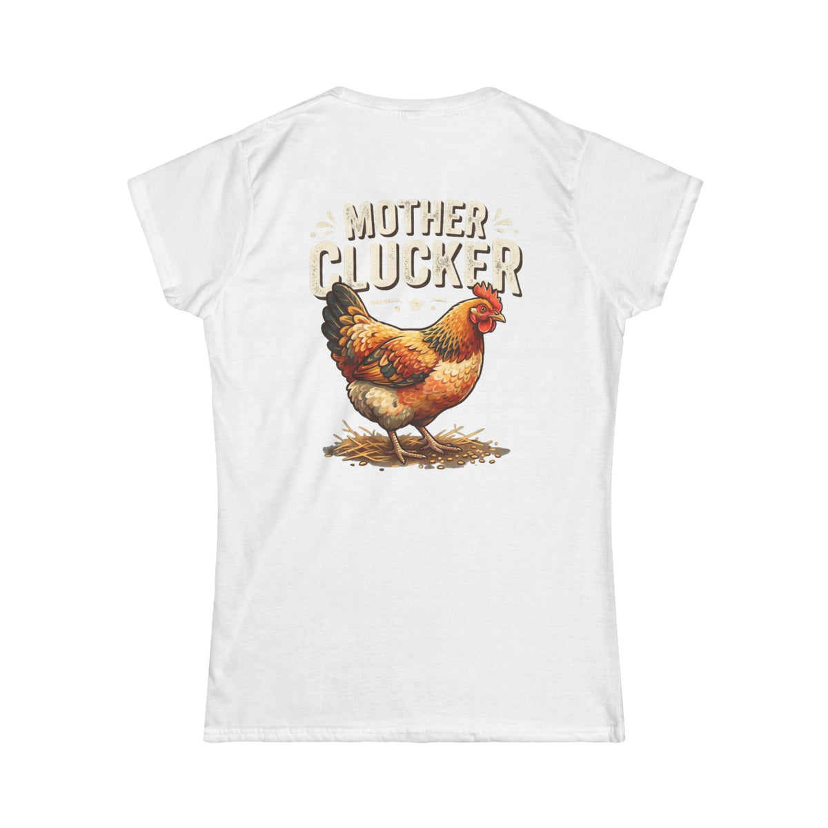 Color: White | Mother Clucker Women's Tee