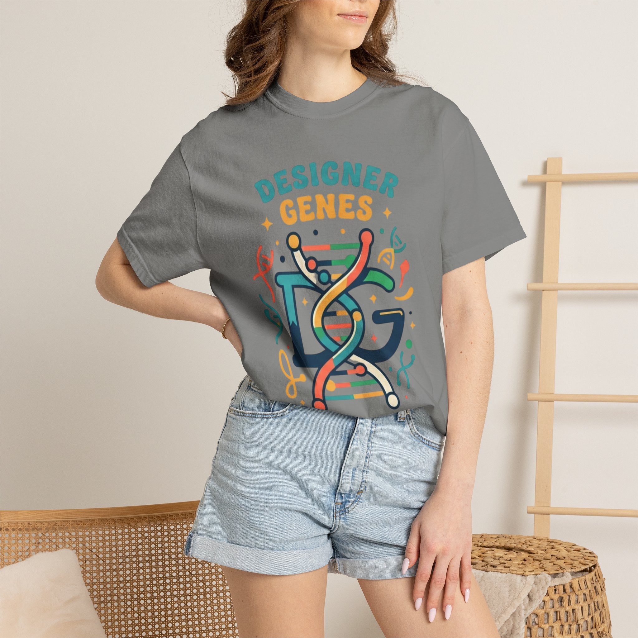 "Designer Genes" Unisex Garment-Dyed Tee