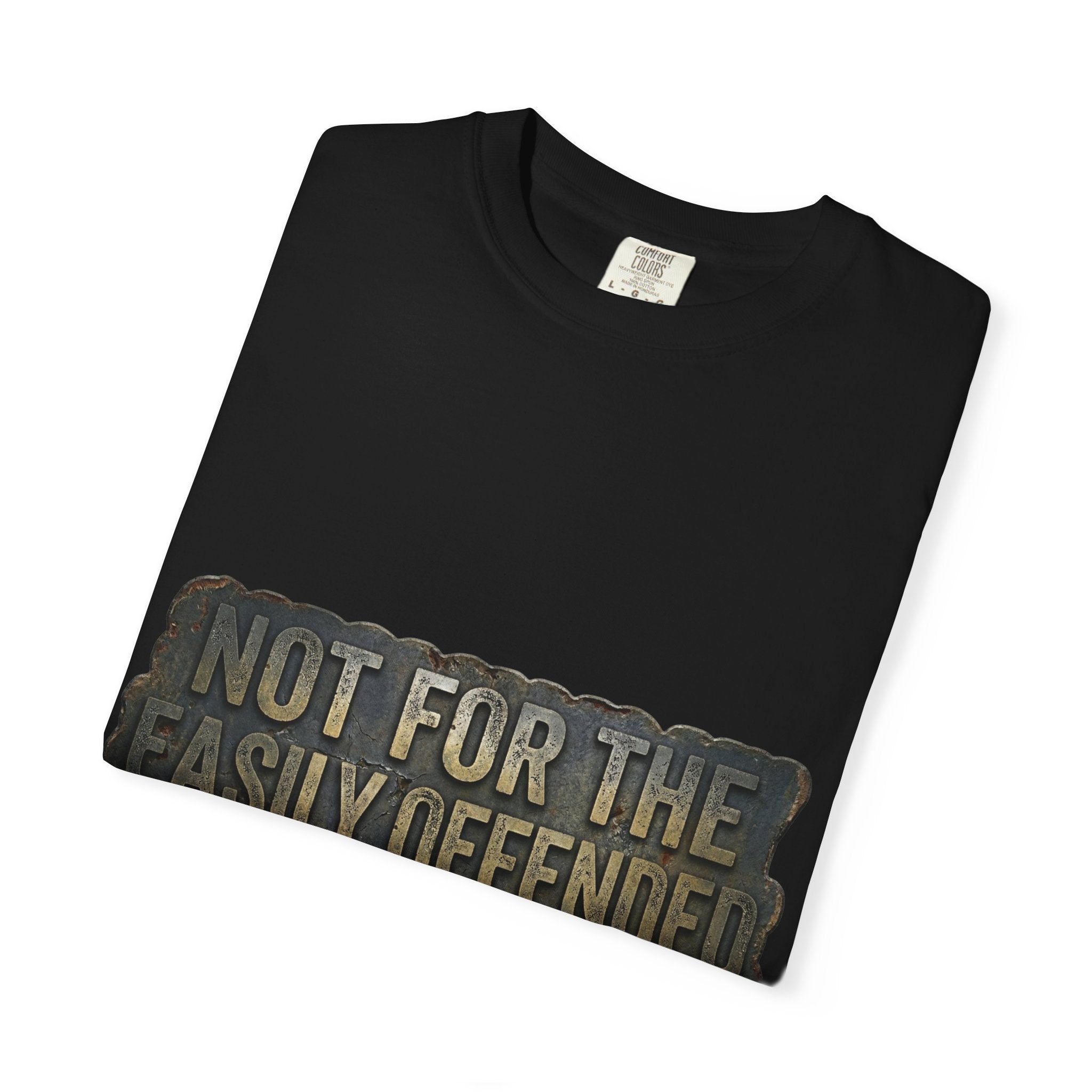Fair Warning Label | Garment-Dyed Tee — AttitudeShirts
