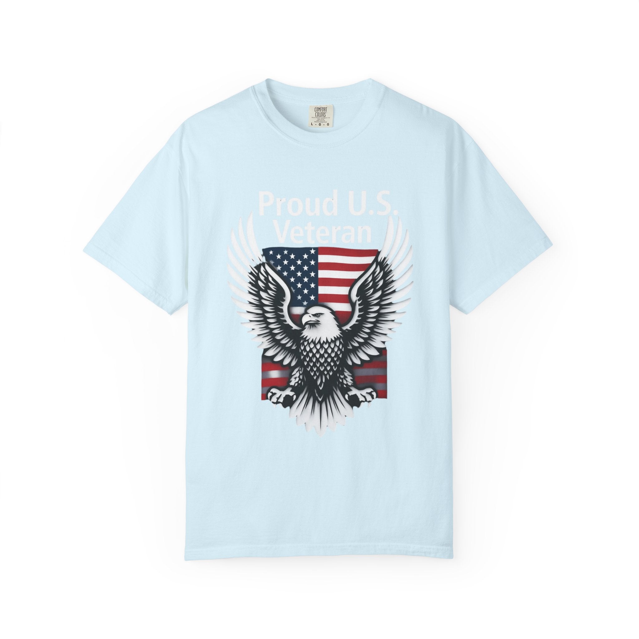 "Proud Veteran" Unisex Garment-Dyed T-shirt