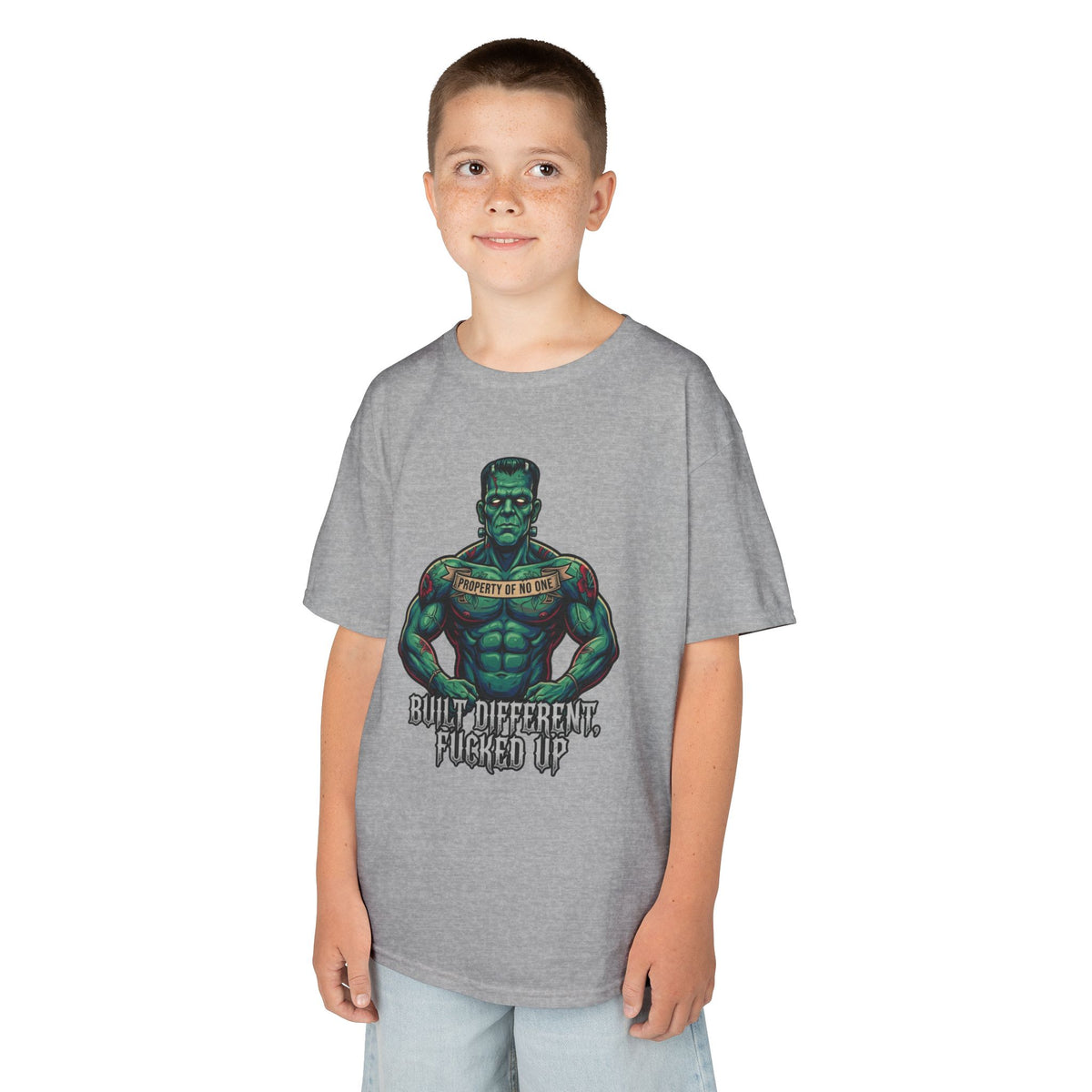 "Built Different" Kids Tee