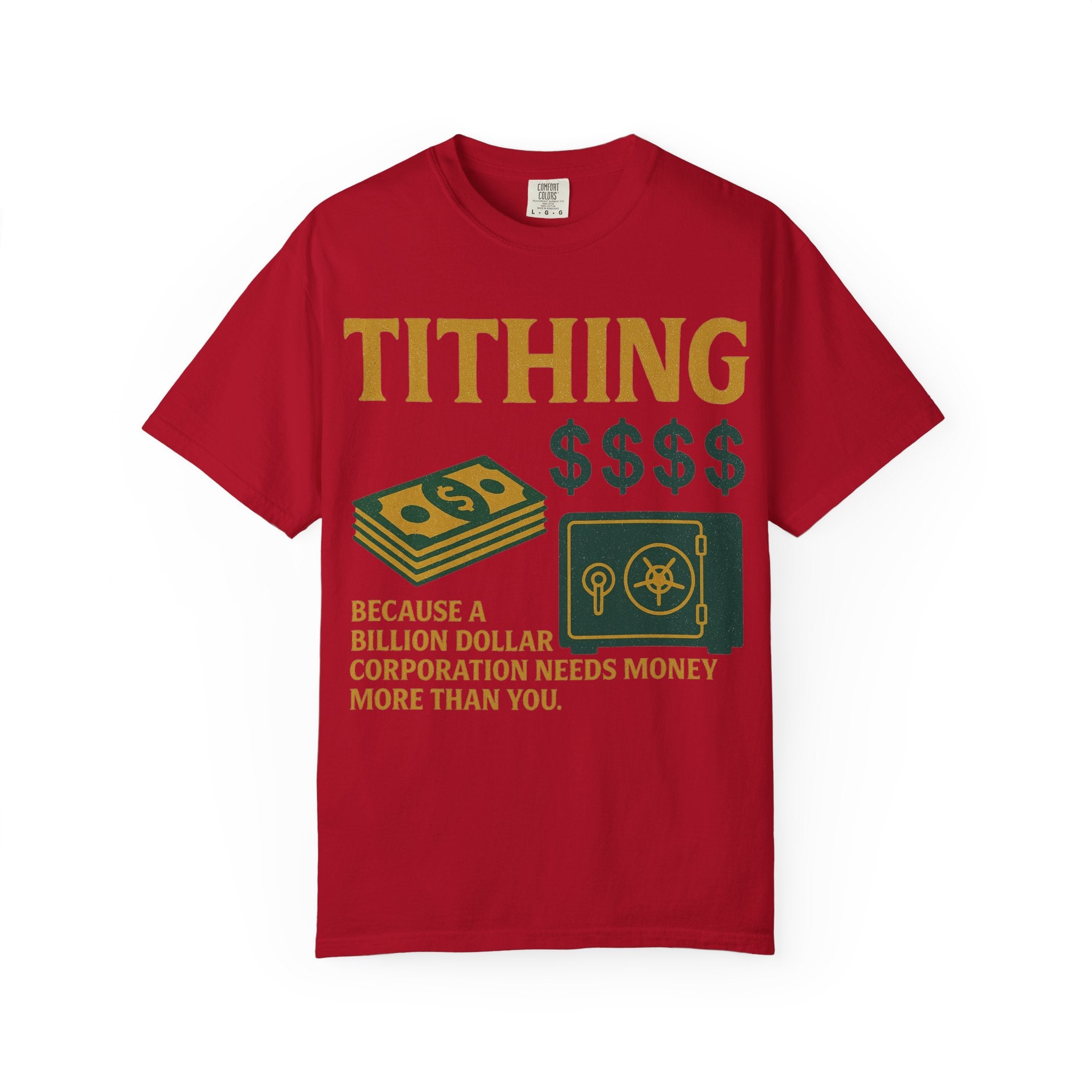 "Corporate Charity" Unisex Garment-Dyed T-shirt