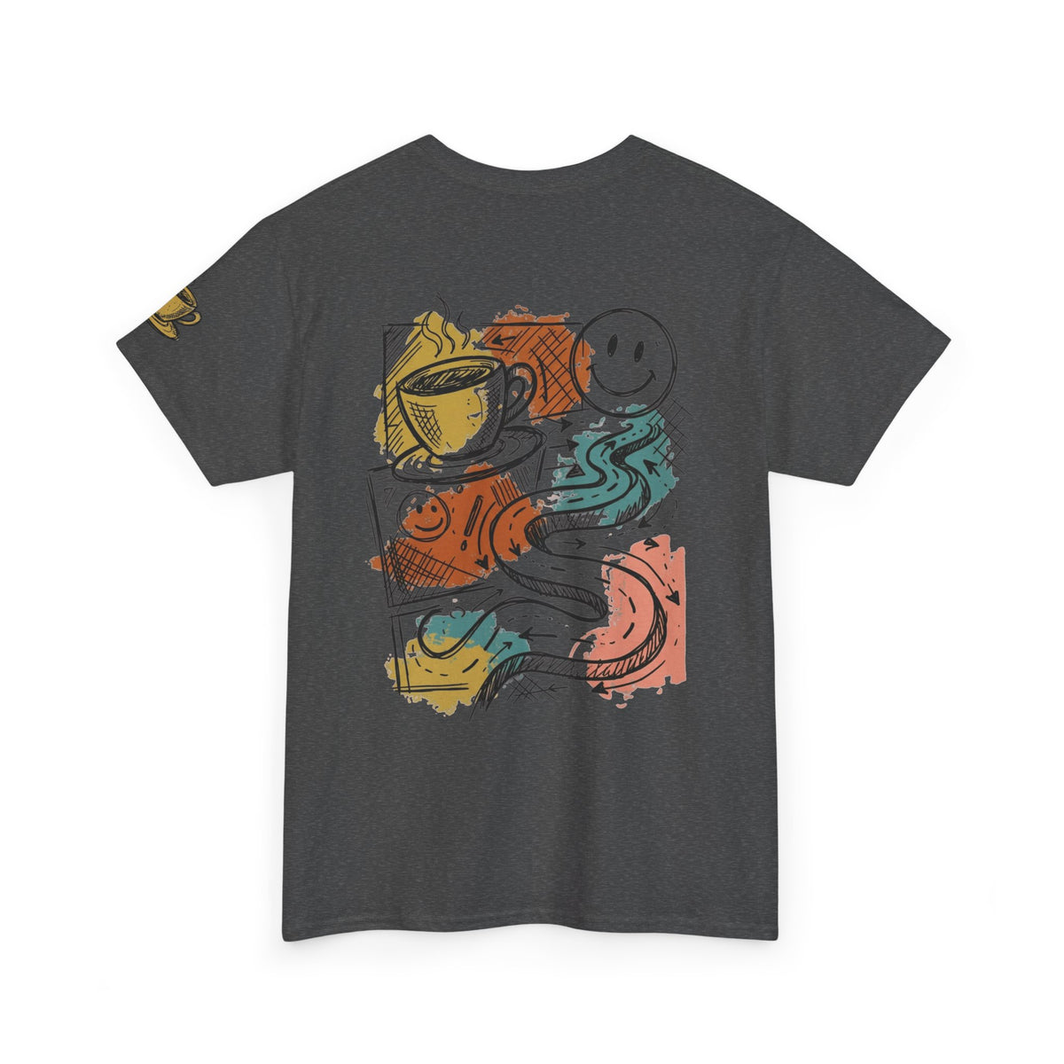 "Happy Coffee" Premium Graphic Tee