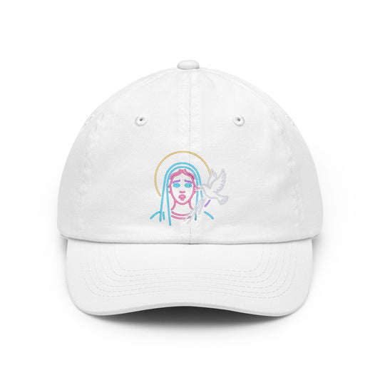Color: White | Good Book Series MILF Dad Hat — Graphic