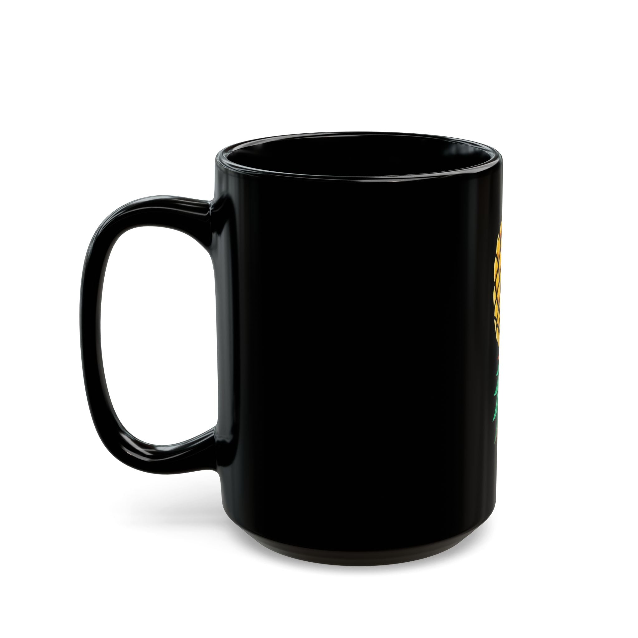 "Good Eating" Black Ceramic Mug — Graphic