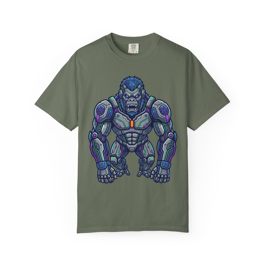 "Cyber Gorilla" Unisex Garment-Dyed Tee
