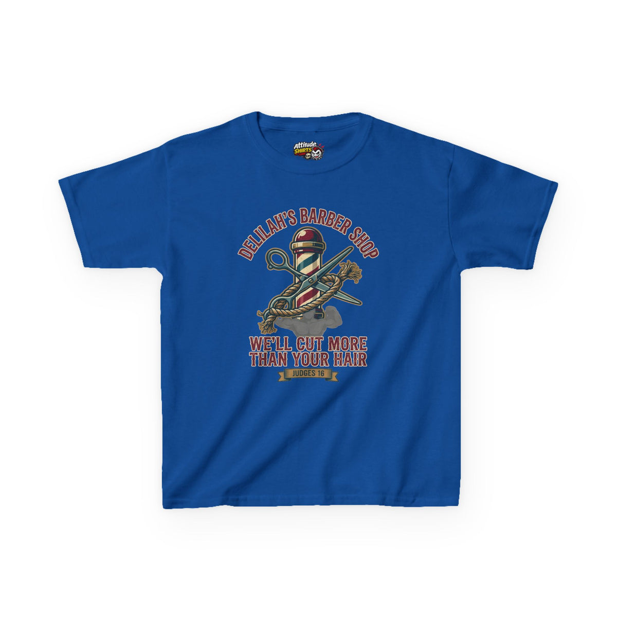"Good Book Series Delilah's Barber Shop" Kids Tee