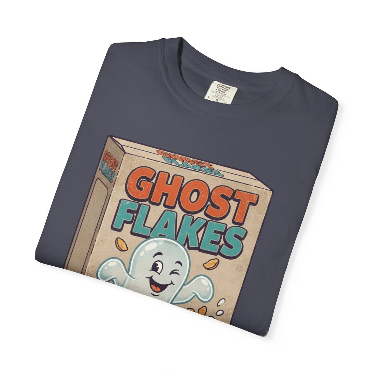 "Ghost Flakes" Unisex Garment-Dyed Tee