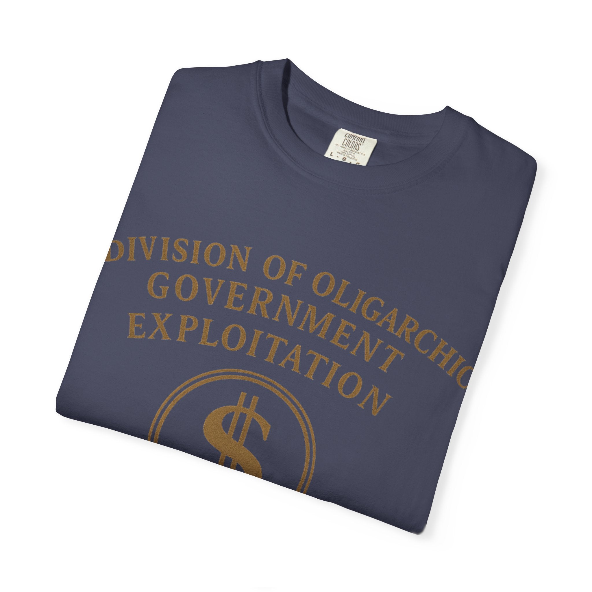 "DOGE—By the Elite, For the Elite" Unisex Garment-Dyed T-shirt
