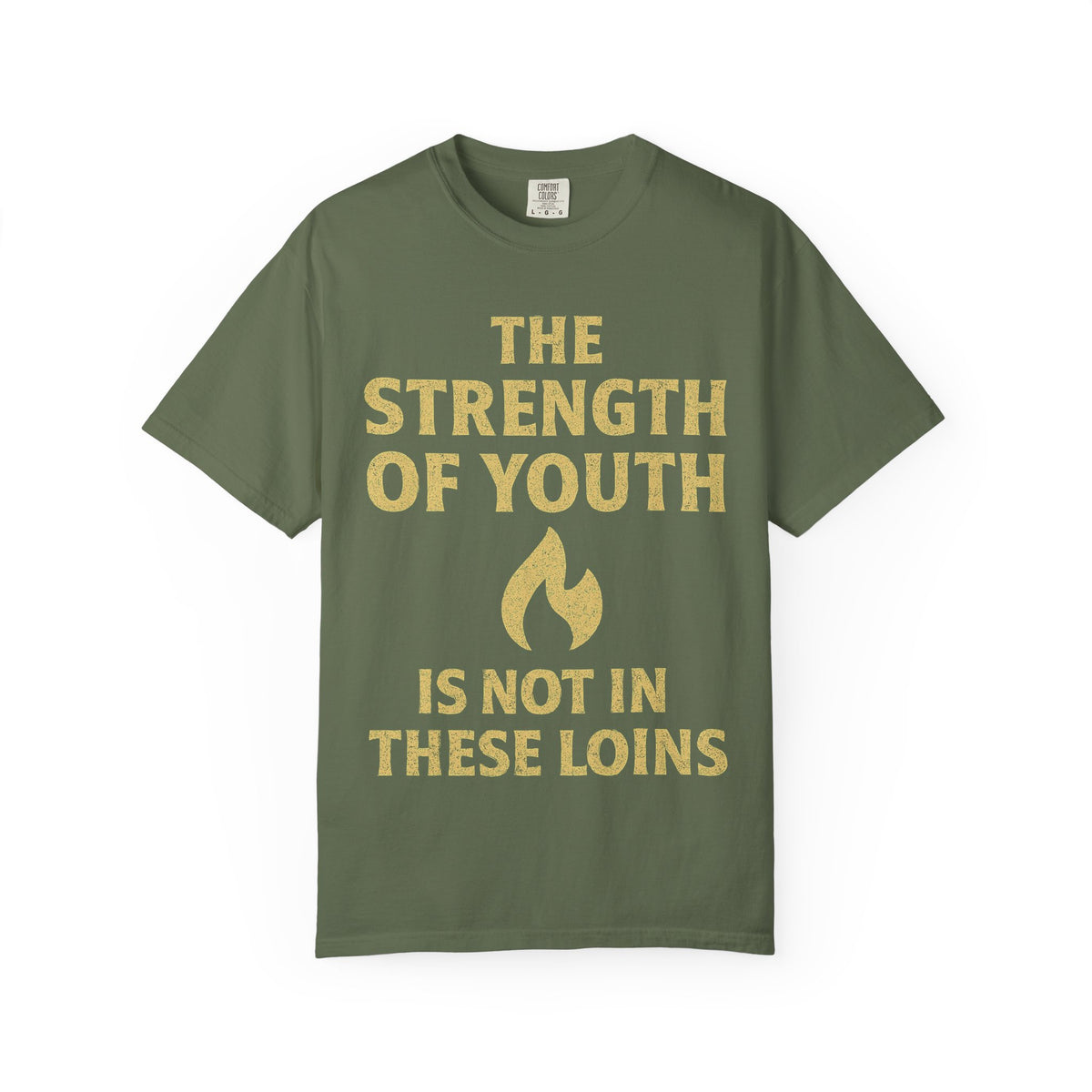 Color: Sage | Strength of Youth Unisex Garment-Dyed T-shirt
