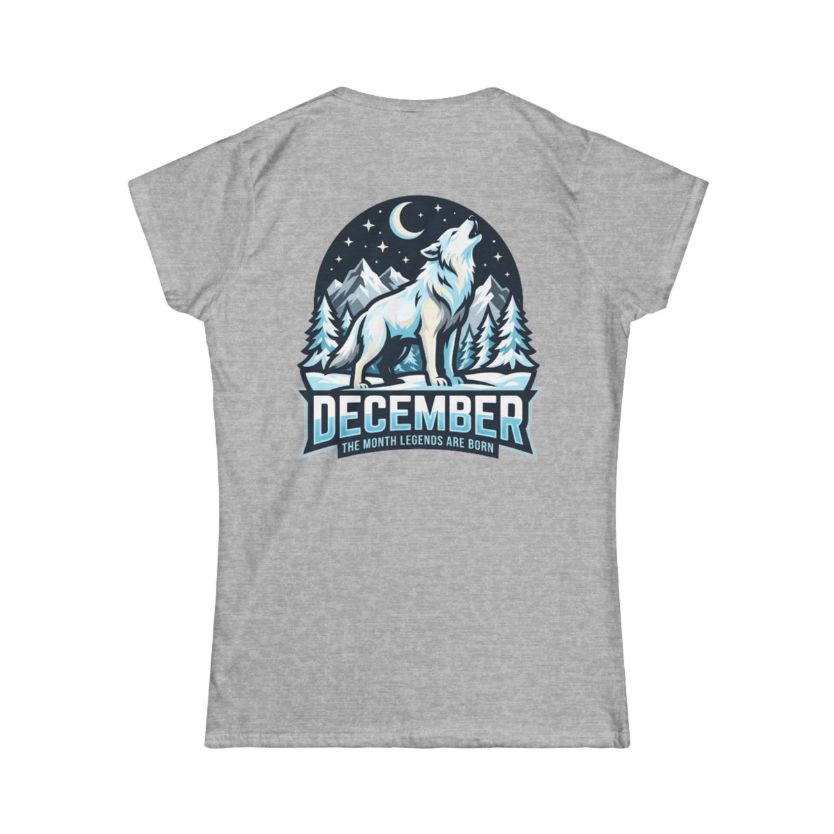 Color: Sport Grey | December Legend Women's Tee