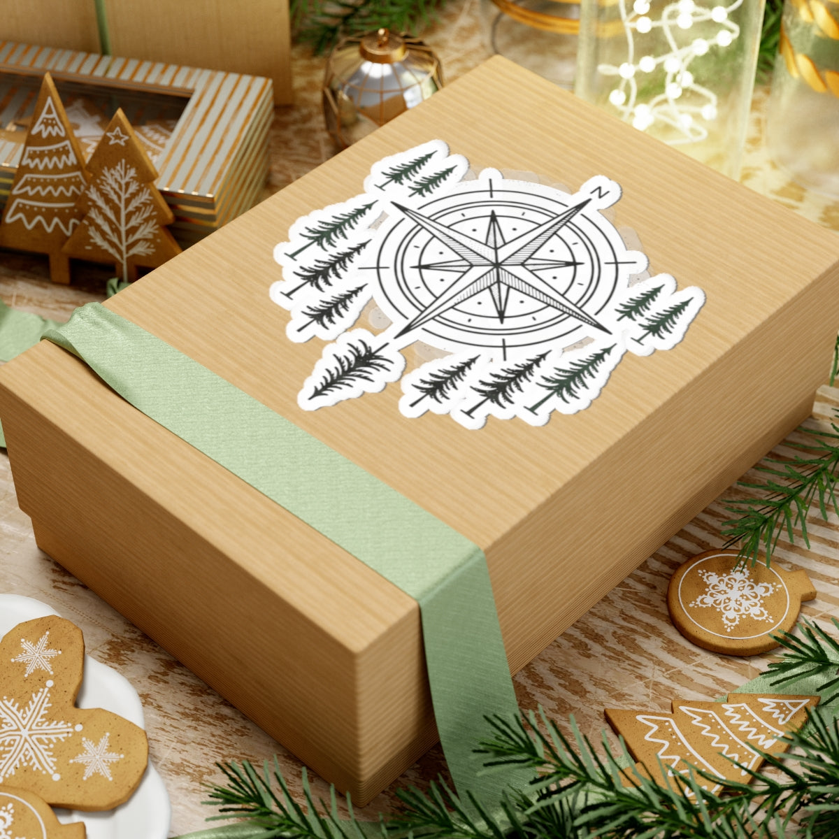 "Compass" Sticker