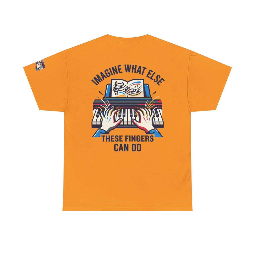"Imagine What Else These Fingers Can Do" Premium Graphic Tee