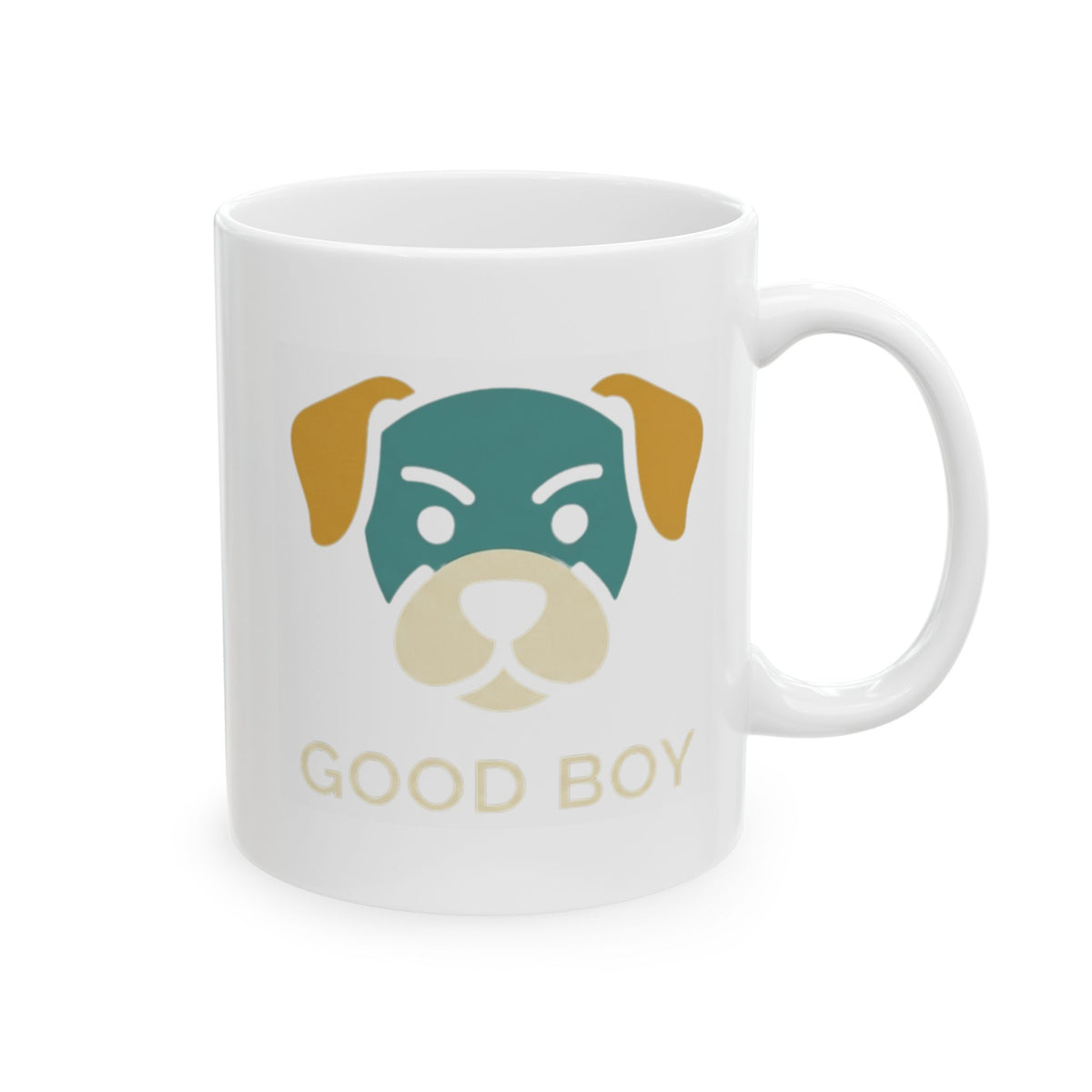"I'm A Good Boy" White Ceramic Mug — Graphic