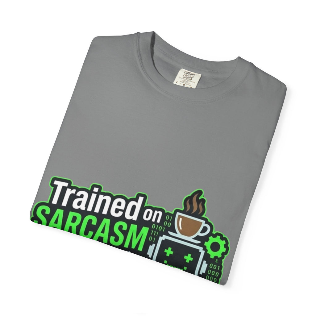Sarcasm Training Graduate | Garment-Dyed Tee — AttitudeShirts