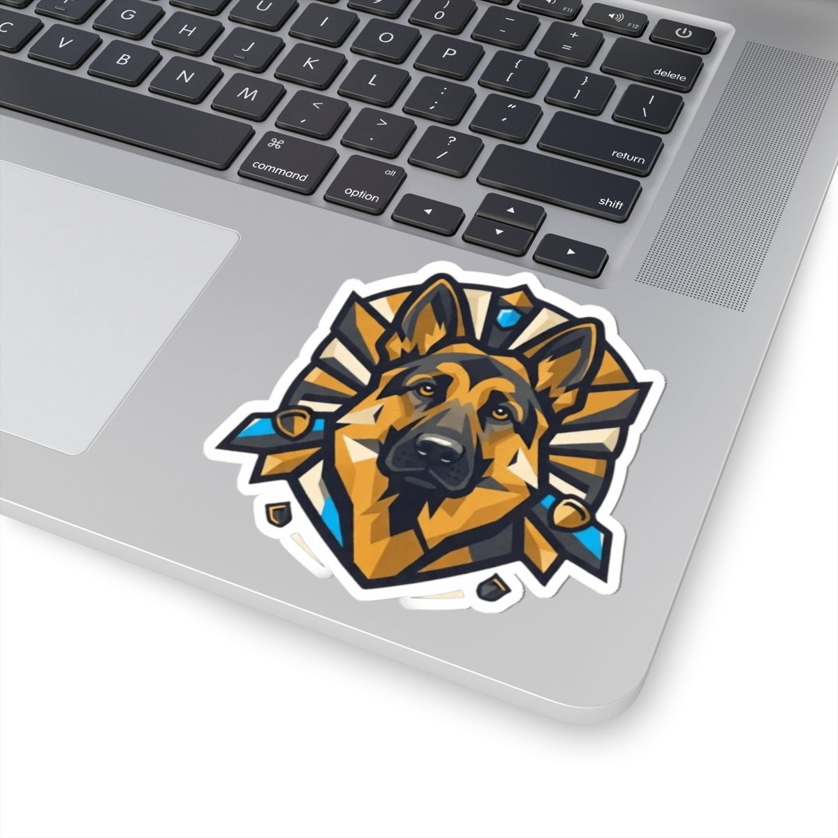 "German Shepherd Guardian Loyal Brave" Sticker